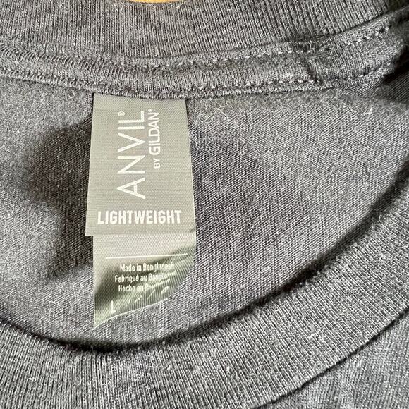 Urban Outfitters Steven Rhodes Anxiety Attack T-Shirt Black‎ Mens Size L NWOT - Picture 4 of 5